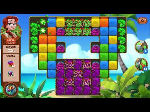 Lost Island Blast Adventure Level 2376 NO BOOSTERS - A S GAMING ✔️