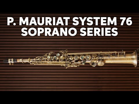 P. Mauriat System 76 Professional Alto Saxophone - Unlacquered