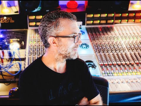 Adrian Bushby, Mix Engineer for Muse & Foo Fighters, shows his SSL mixing studio and interview