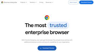Chrome Enterprise - The Trusted Enterprise Browser for... · Chromeente