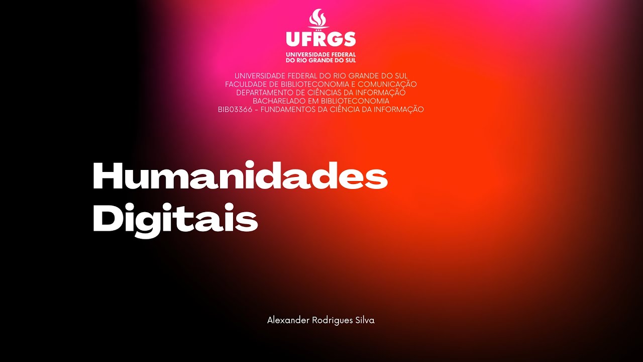 Humanidades Digitais