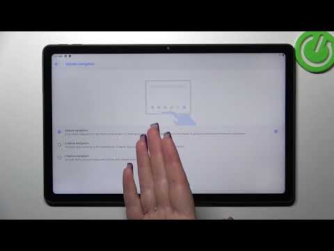 How to Set Gestures Navigation on LENOVO Tab P11 Plus? - Manage Gestures