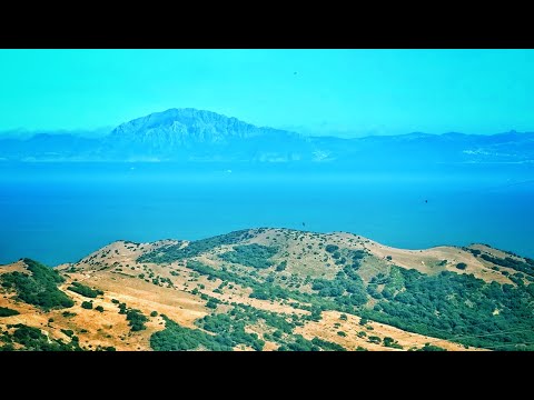 [4K][HDR] N-340 Tarifa to Algeciras with Africa in the distance