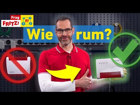 FRITZ!Box 5590 Fiber an der Wand aufhängen? | Frag FRITZ! 102