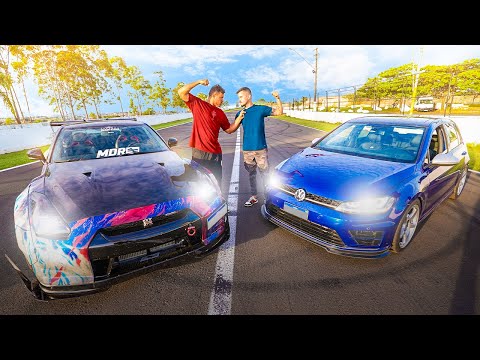 A GOLF GTI CALLED ME TO A DRAGO AGAINST MY GTR