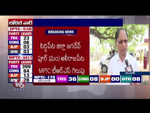 Hon’ble Collector Dharma Reddy Face To Face Over MPTC & ZPTC Votes Counting