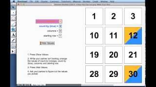 Dynamic Number Grids—Clues You Can Use