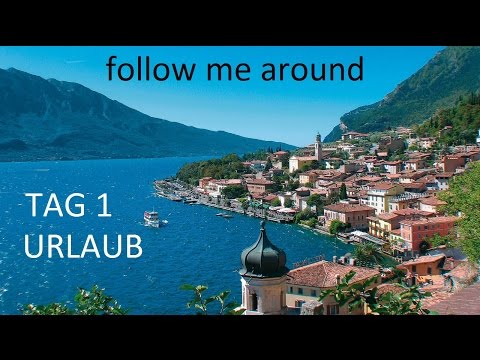 Tag 1 in Italien Lazise Gardasee - Follow me around - Anreise und Pool