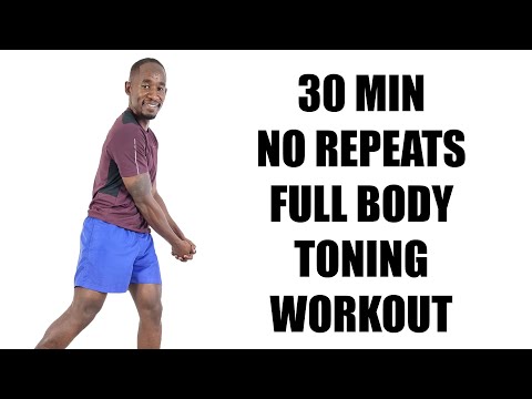 30 Minute Dumbbell Strength Training for Fat Loss Full Body Workout  250 Calories 