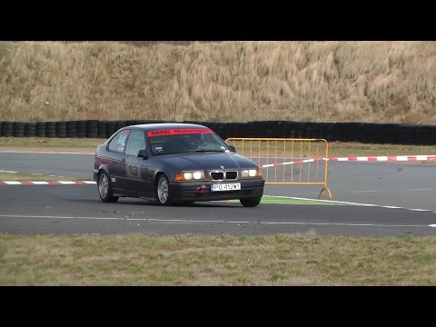 Krzysztof Żyła/Szymon Rajczak, BMW 318TI - III SuperOES Tor Poznań - 25.03.2017