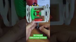 差動機構作った / Differential Gearbox #3dprinting