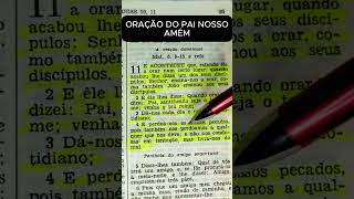 ORAÇÃO PAI NOSSO DOMINICAL #oração #deus #jesus