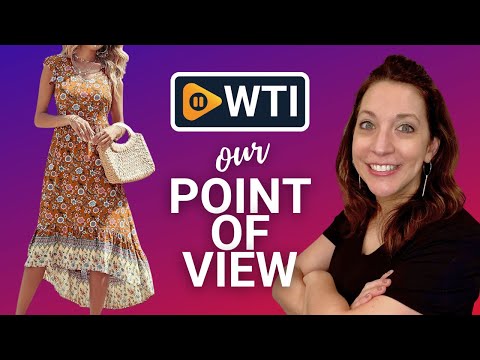 V Neck Cap Sleeve Dress - WTI product video review