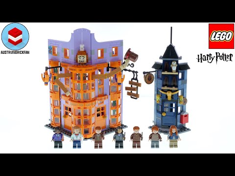 Vidéo LEGO Harry Potter 76422 : Le Chemin de Traverse : Weasley, Farces pour sorciers facétieux