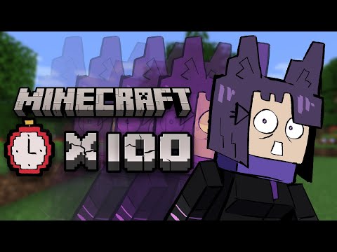 MINECRAFT but 100x FASTER (w/ woops & friends!)