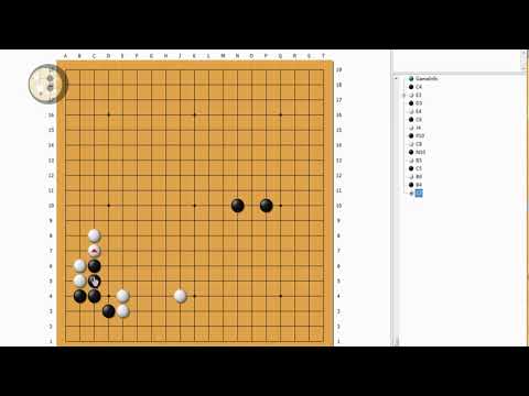 Ryan Li's 3-4 Point, Low Approach in Go