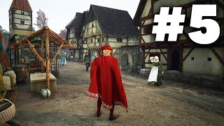 MANOR LORDS Gameplay Walkthrough Part 5 - Small Town, Level 3 Plots, Ale & Wheat to Grain