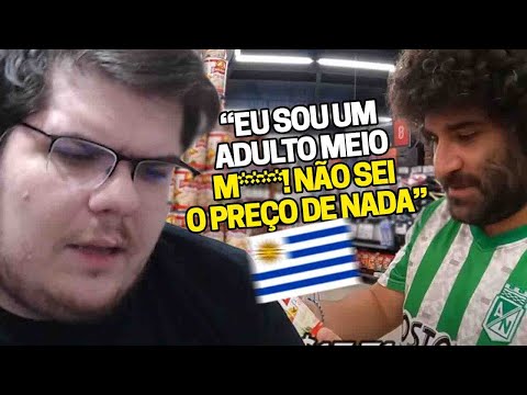 CASIMIRO REAGE: COMO É UM MERCADO NO URUGUAI | Cortes do Casimito