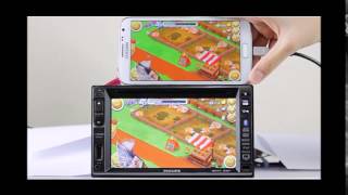 CED2000 PHILIPS Car Audio Video System with Mirror Link