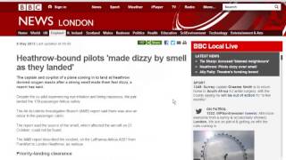 Heathrow Bound Pilots Made Dizzy By Unexplained Smell.
