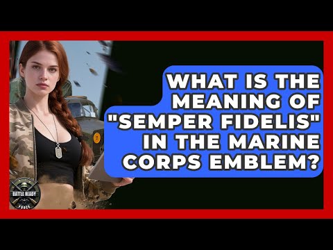 What Is The Meaning Of "Semper Fidelis" In The Marine Corps Emblem? - Battle Ready Force