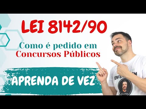 Law 8142/90 - Everything that appears in Public Service Exams