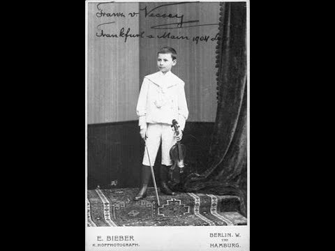 Franz von Vecsey(1893-1935)-Sibelius Nocturne.(Rec:early 1930s)