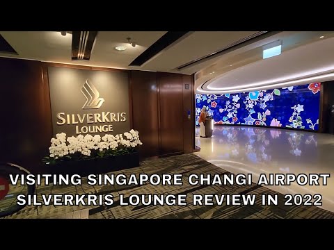 NOVO SINGAPORE AIRLINES SILVERKRIS BUSINESS CLASS LOUNGE TOUR no Terminal 3 do Aeroporto de Changi em 2022