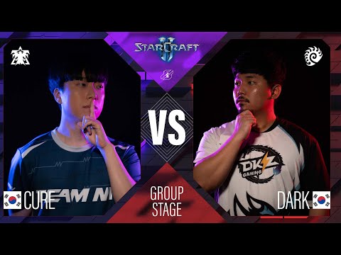 Cure vs. Dark // Gamers8 featuring StarCraft  // Group Stage