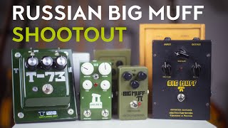 Video thumbnail for Russian Big Muff shootout (Electro Harmonix Green Russian, Black Russian, Dolmen fuzz, T-73) by We As A Company