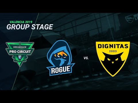 Rogue vs Dignitas - Group D - Day 1 - DreamHack Pro Circuit Valencia 2019