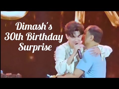 Dimash's 30th Birthday Surprise ... Istanbul concert 24th May 2024 - Dimash (fancam)