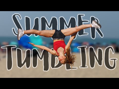 PRACTICE MAKES PROGRESS // raw summer tumbling compilation | PolinaTumbles