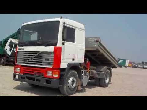 Volvo F10 TIPPER WITH CRANE ID15485
