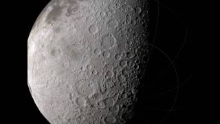 Earth's Moon - Natural Color/Elevation Map Fade [1080p]