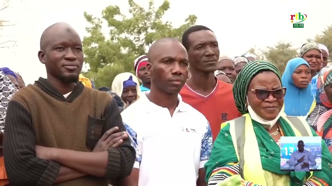 Remise d’un périmètre maraicher aménagé de 3 hectares aux femmes de Poédogo dans la région du Yaadga