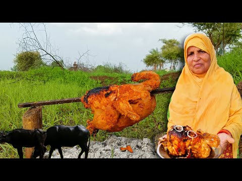 "Farm Fresh Murg Musallam Recipe | Nature |Village lover woman Naseema || 