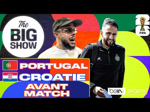 🔴 LIVE  : 🇵🇹 PORTUGAL - CROATIE 🇭🇷 avec RYAD BOUDEBOUZ !