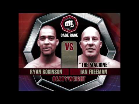 Freeman vs Robinson "CAGE RAGE" Nov 27, 2004 (VHS copy)