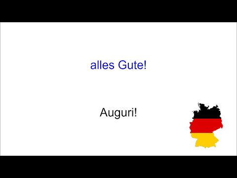 CORSO DI TEDESCO per principianti - lezione 39 - Cosa dire in certe occasioni - livello A1