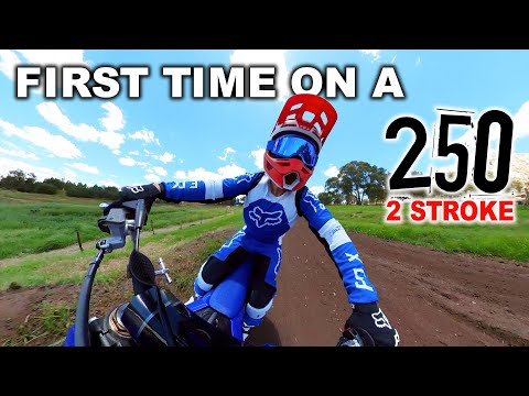 First Ride in 23 YEARS on a 2022 YZ250 2 Stroke | Dirt Bronco