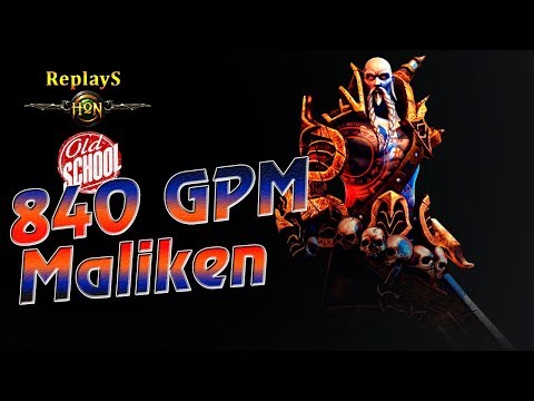 HoN replays - 840 GPM - Maliken - 🇸🇬 Koomanp Legendary I