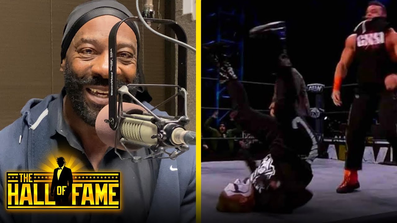 Booker T Talks Sting Taking Big Powerbomb From Brian Cage Booker T Talks Sting Taking Big Powerbomb From Brian Cage