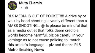 RLS MEDIA MOGUL PUSH MASS SHOOTING AGENDA. IS URBAN VIOLENCE/FRATRICIDE THE NEW MASS SHOOTINGS