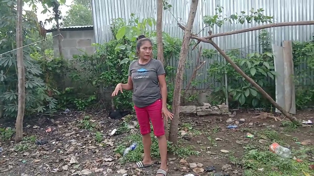Limpiando el terreno, que suci0 lo encontram0s