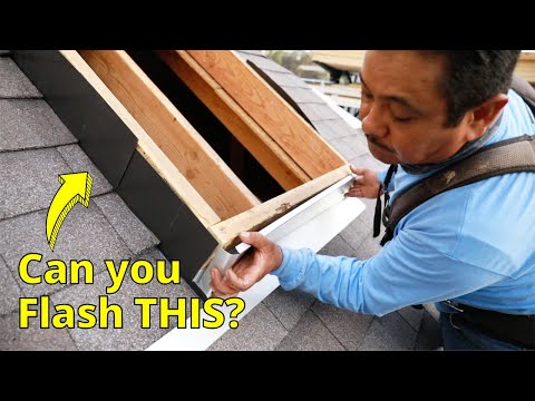 [FULL] Skylight Flashing Tutorial | Headwall, Step Flashing, Saddle Flashing, Counter Flashing