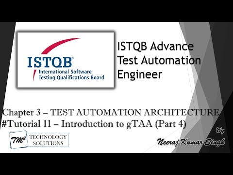 ISTQB Test Automation Engineer Introduction ISTQB Tutorials