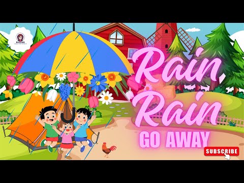 Rain Rain Go Away ☔ | Family Outing Story Poem | Kids Song | Masooma Eman Kids World