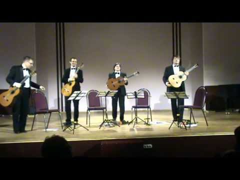 Frauchi Guitar Quartet. S. Prokofiev March