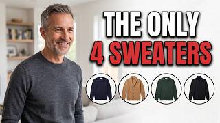 The Only 4 Sweaters Every Man Over 50 Needs (Stop Buying Bulky Knits!)